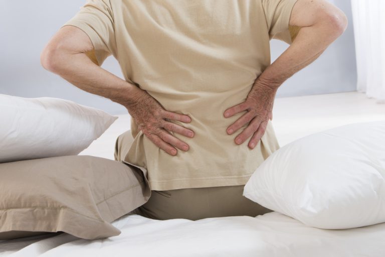 Back pain due to arthritis