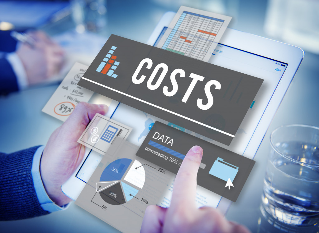 costing and budgeting business concept